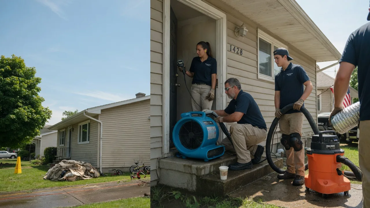Water Damage Restoration in Fieldon, IL near me